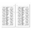 Desk Calendar Recycled Refill, 3.5 x 6, White Sheets, 12-Month (Jan to Dec): 2025 - 2 of 3
