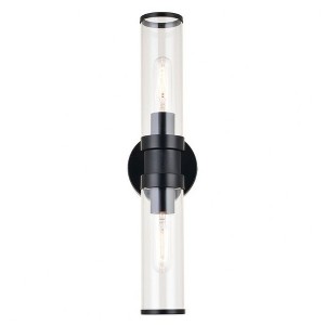 Vaxcel Levitt 2 - Light Vanity in  Black - 1 of 4