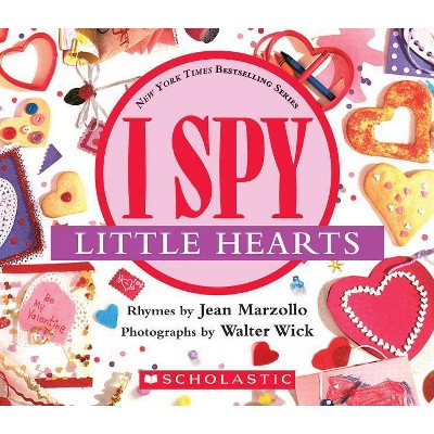 I Spy Little Hearts (with Foil) - by  Jean Marzollo (Board Book)