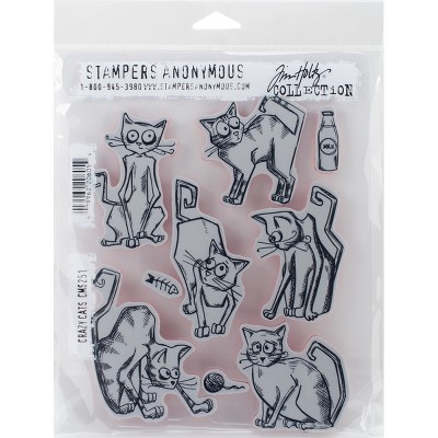 Tim Holtz Cling Stamps 7"X8.5"