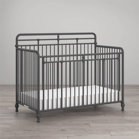 Little Seeds Monarch Hill Hawken Metal 3 In 1 Convertible Crib