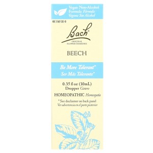 Bach Original Flower Remedies, Beech, 0.35 fl oz (10 ml) - 1 of 4