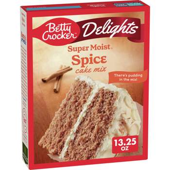 Betty Crocker Delights Spice Super Moist Cake Mix - 13.25oz
