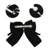 Unique Bargains Fashion Bow Pearl Ribbon Spring Hair Clips 1 Pc - 3 of 4