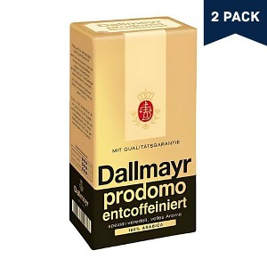 Dallmayr Decaffeinated Ground Coffee 17.6oz/500g - Pack of 2 - 1 of 4
