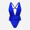 Women's Plunge High Leg One Piece Swimsuit - Cupshe - 3 of 4