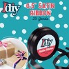 iDIY Satin Ribbon (1/2", 50 Yards) No wire, Arts & Crafts, Gift Wrapping, Baskets, Sewing Projects, Party Decor, Hair Bows & Baby Showers - Lilac - 3 of 4