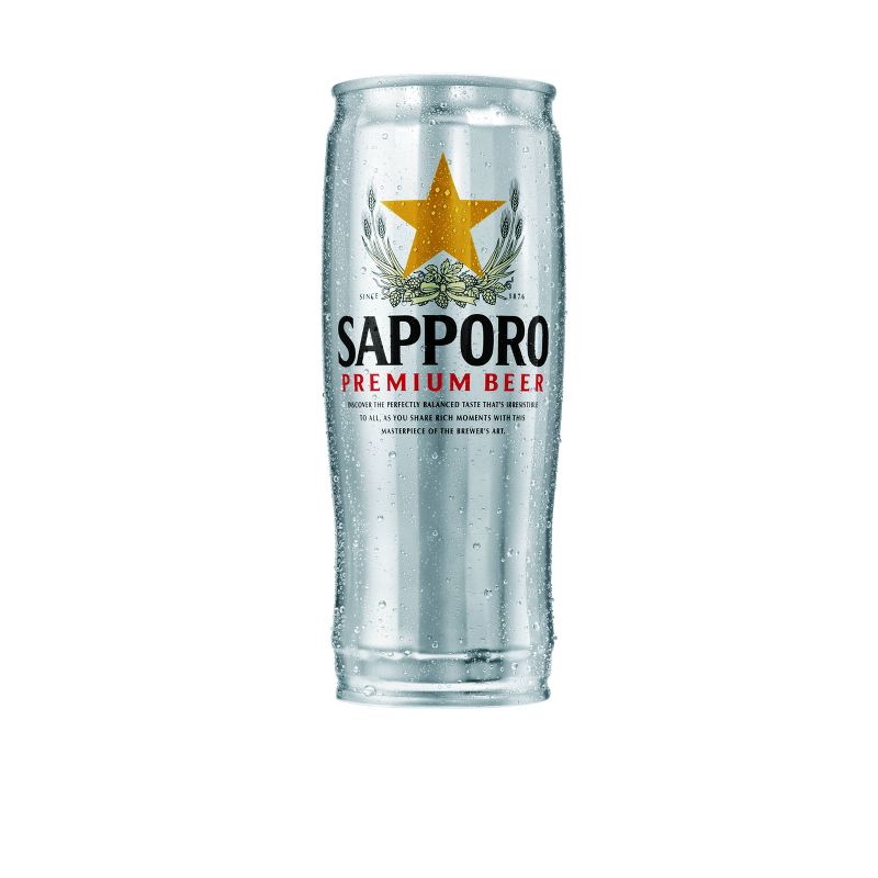 Sapporo Premium Beer - 22 fl oz Can, 1 of 3