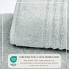 Luxury Cotton Ribbed Texture Towel Set - Great Bay Home. - 2 of 4