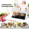 Dual Induction Cooktop with 10 Hour Timer, 7 Blade Cooling Fan, 18 Power and 20 Temperature, 1800W Induction Stove with Residual Heat Indicators - 3 of 4