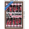 Trends International Michael Jordan - 10x NBA Scoring Champion Framed Wall Poster Prints - 3 of 4