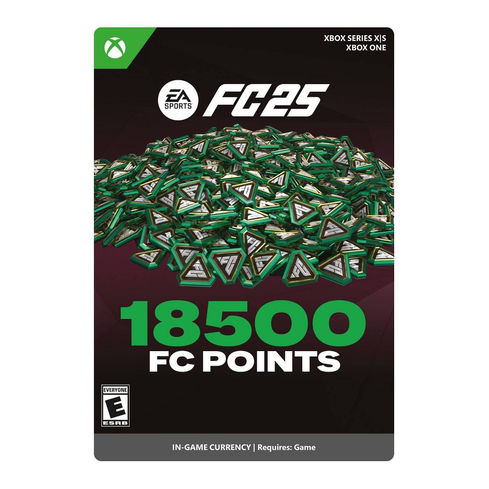 Photos - Game Microsoft EA SPORTS FC 25 18500 Points - Xbox Series X/S/Xbox One  (Digital)