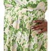 Unique Vintage Women's Plus Tarrytown Hostess Dress White & Green Floral - 2 of 4