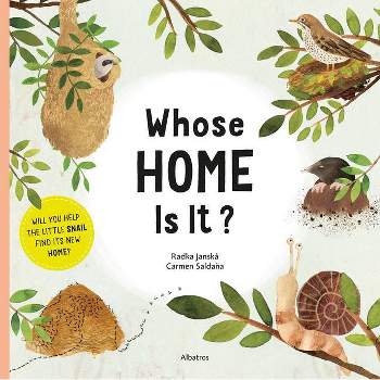 Whose Home Is It? - (Tracks and Homes) by  Radka Piro (Board Book)