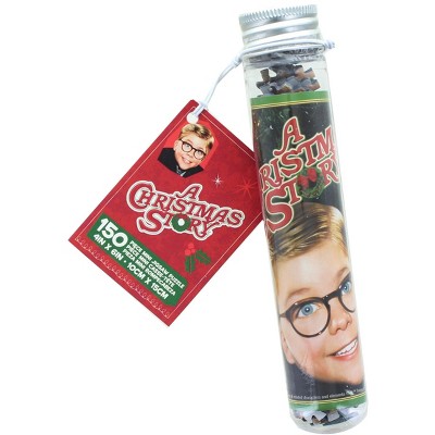 NMR Distribution A Christmas Story 150 Piece Micro Jigsaw Puzzle In Tube