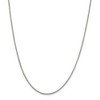 Black Bow Jewelry 1.75mm Sterling Silver Solid Round Box Chain Necklace - 3 of 4