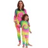 Just Love Girls Tie Dye Two Piece Thermal Underwear Set - 3 of 3