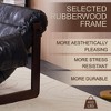 GDFStudio Ellis Oil Waxed Leather Upholstered Lounge Chair with Removable Armrest - 4 of 4