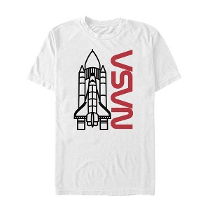 Men's NASA Sleek Rocket Launch T-Shirt - 1 of 4