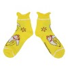 Bananya Character Art Women's 3-Pair Casual Quarter Crew Socks - 4 of 4