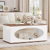 Hommoo Rectangle Coffee Table With Open Storage - 4 of 4