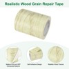 Unique Bargains Self Adhesive Realistic Wood Grain Durable Multi Use Masking Tape 1 Pc - 2 of 4