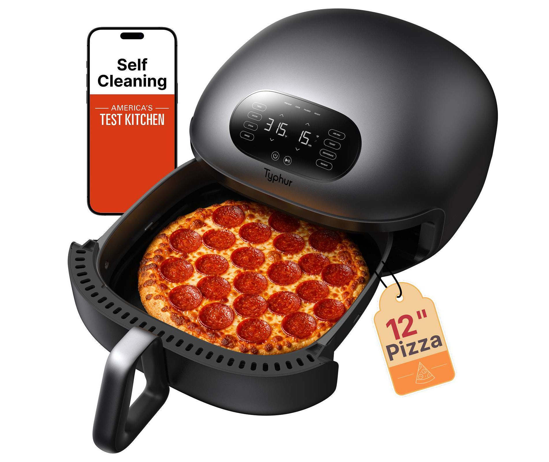 Typhur Dome 2 Self-Clean Air Fryer
