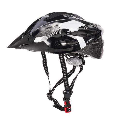 GOOFY Adult Aero Motion Helmet Lightweight and Adjustable with Pads And Visor for Men and Women One Size Fits Most Black White