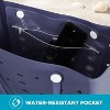 FATMOON Large Rubber Beach Bag for Men & Women, Large Capacity Travel Tote Bag for the Beach Boat Pool - 4 of 4