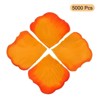 Unique Bargains Wedding Party Decoration Silk Artificial Flower Rose Petals 2''x2'' 5000 Pcs Yellow&Orange - 3 of 3