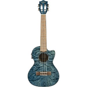 Lanikai QM-CET Quilted Maple Tenor with Kula PreampAcoustic Electric Ukulele - 1 of 3