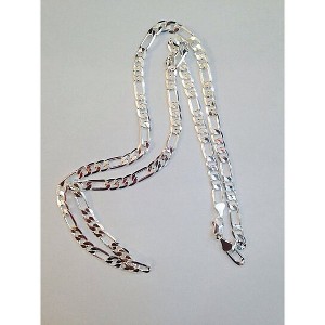 RMZ GOLD NYC 18K White Gold Figaro Chain Necklace - 1 of 1