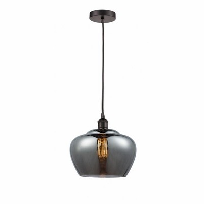 Fenton - 1 Light Mini Pendant In Industrial Style-11.5 Inches Tall and 11 Inches Wide