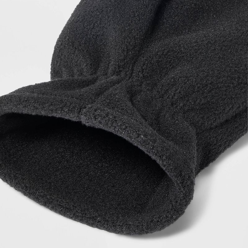 Men&#39;s Mixed Fleece Gloves - All In Motion&#8482; Black, 4 of 5