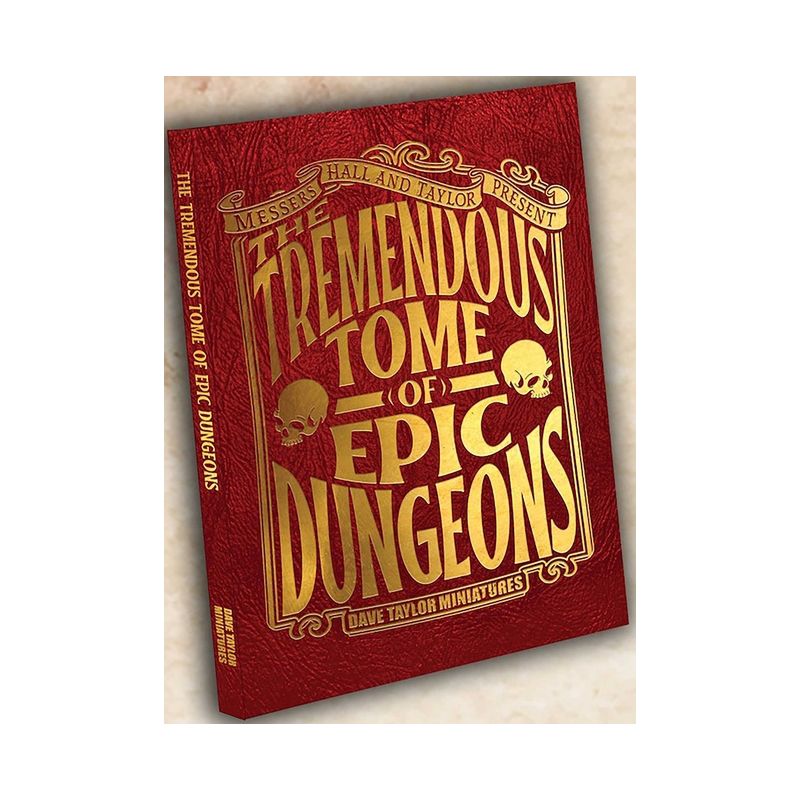 The Tremendous Tome of Epic Dungeons - by  Dave Taylor & Hall (Hardcover), 1 of 2