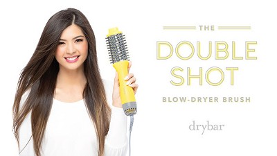 Drybar Double Shot Oval Blow Dryer Brush  Style, Dry, Brush in One Step  (2.44 in) : : Health & Personal Care