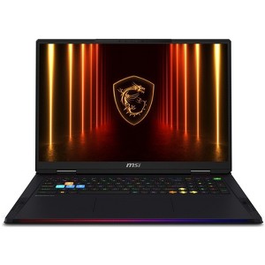 MSI Vector A18 HX 18” 240Hz QHD+ Gaming Laptop: AMD Ryzen 9-9955HX, Geforce RTX 5080, 64GB DDR5, 2TB SSD, Type C, Win 11 Pro: Cosmo Gray A9WIG-076US - 1 of 4