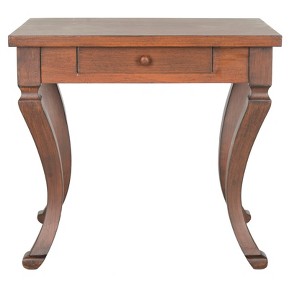 Colman Side Table With Storage Brown - Safavieh