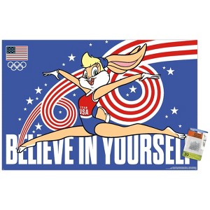 Trends International Looney Tunes x Team USA - Believe In Yourself Unframed Wall Poster Prints - 1 of 4