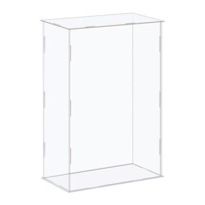 Unique Bargains Acrylic Dustproof Protection Showcase for Collectibles Display 1 Pcs