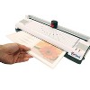 United LT13 Thermal & Cold Laminator with Paper Trimmer and Corner Rounder 13"" Width Black/White - image 4 of 4