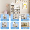 LOVMOR 4 Tier Kids Bookshelf, Baby Toddler Book Rack Toy Storage Organizer, Wooden Montessori Bookcase for Kids Rooms, Bedroom, Playroom, Nursery - 4 of 4