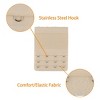 INSPIRE CHIC Women's Elastic Bra Hook Strap Extensions 3 Rows 2 Pcs - 4 of 4