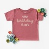 The Juniper Shop The Birthday Girl Toddler Short Sleeve Tee - 2 of 2