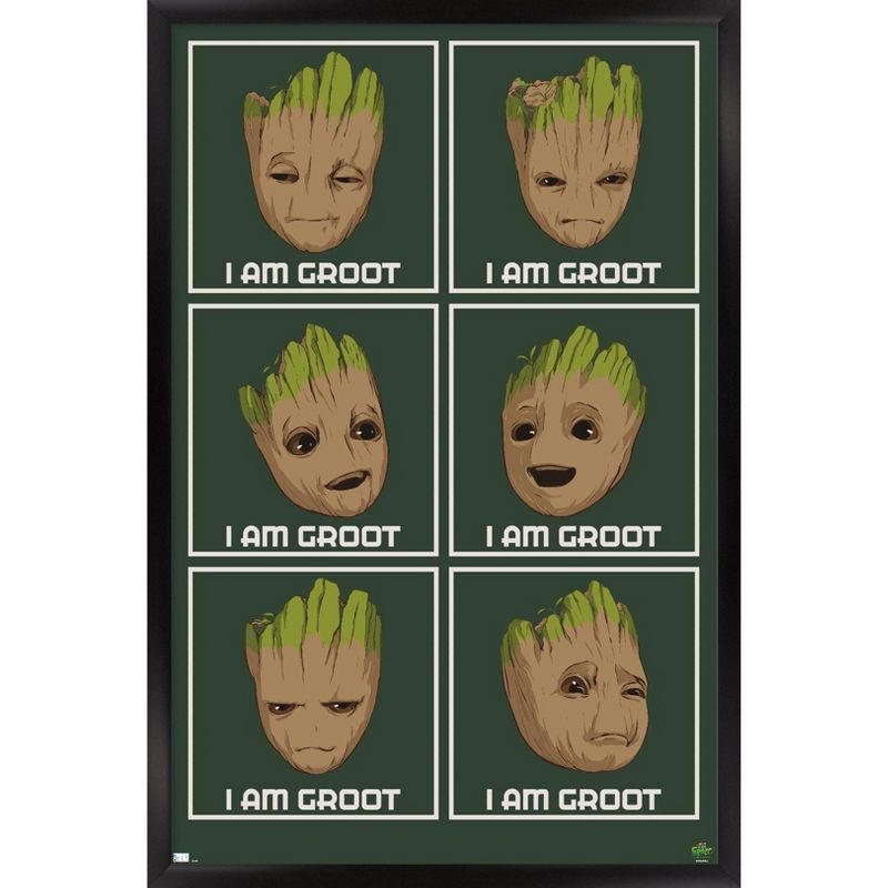 Trends International Marvel I Am Groot: Season 2 - I Am Groot Framed Wall Poster Prints, 1 of 7