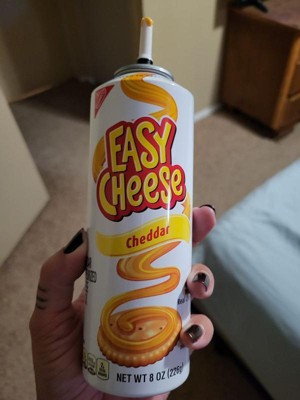 Kraft Easy Cheese, Cheddar, 8-oz, Count 1 - Cheese/Butter/Eggs