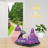 Coucheta 6V Baby Bumper Car Collection - 360° Spin for Ages 3-6, 2 Speeds with Music & Horn, Safety Belts, Multiple Color Options - 3 of 4