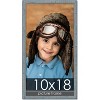 PosterPalooza | Textured Blue Picture Frame - UV Acrylic, Foam Board Backing, Hanging Hardware - 2 of 4