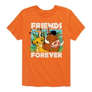 Boys' - Disney - Simba Pumbaa, & Timon Short Sleeve Graphic T-Shirt - 1 of 4