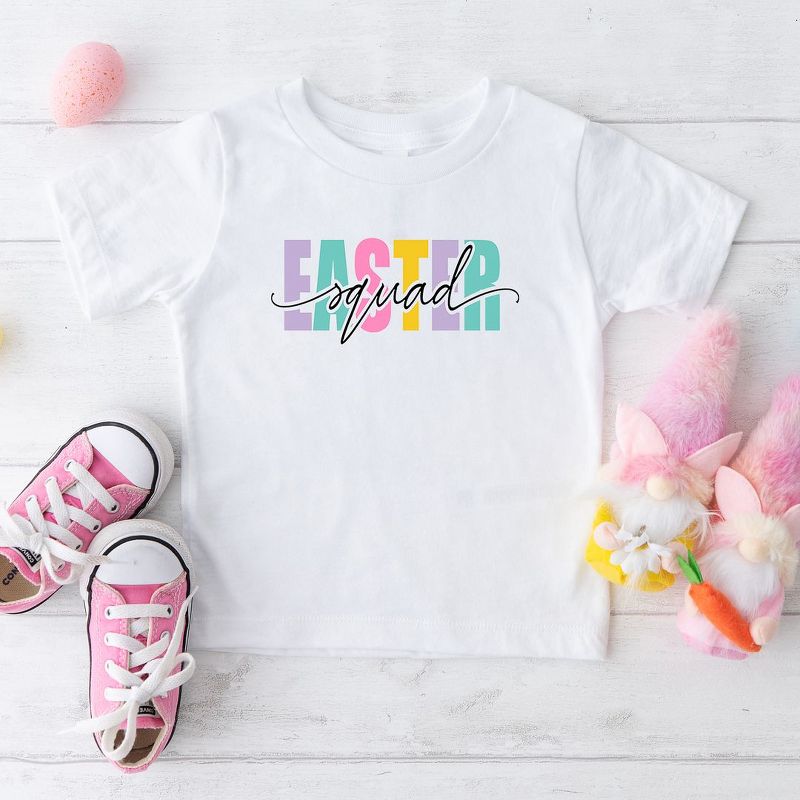 The Juniper Shop Easter Squad Colorful Toddler Short Sleeve Tee, 2 of 3